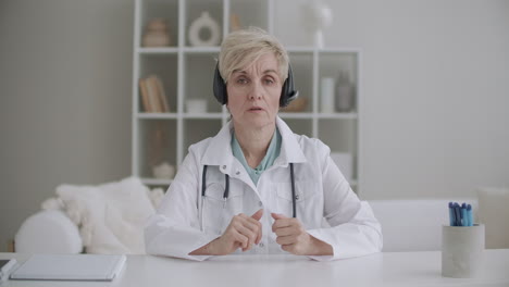 middle-aged-woman-is-speaking-lecture-by-medicine-doctor-is-explaining-looking-at-camera-webinar-or-online-video-conferencing-concept